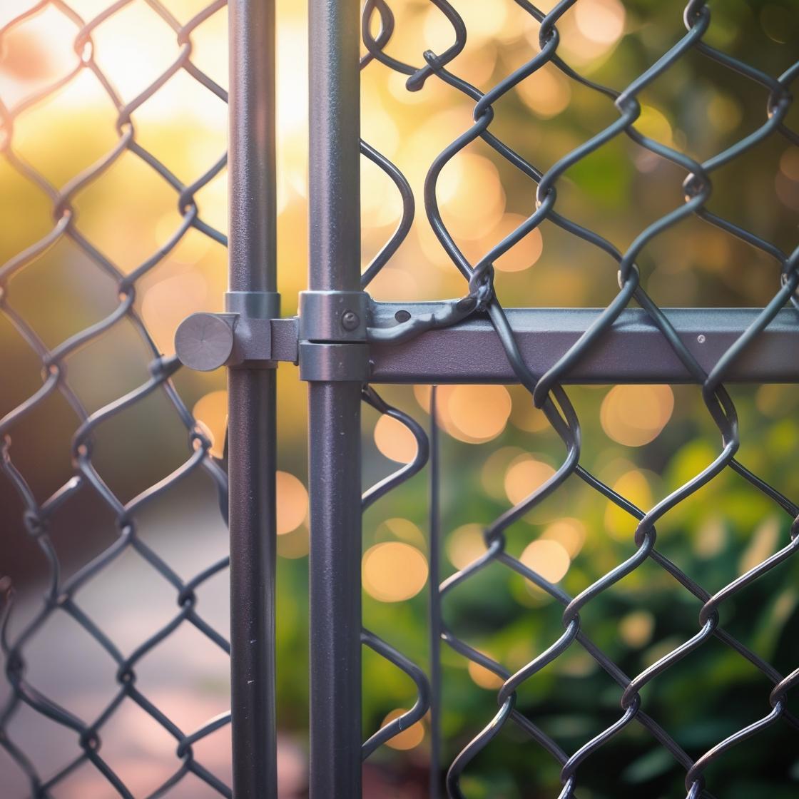 Chain Link Fence with Natural Finish: Options for Fulshear TX - Image 2